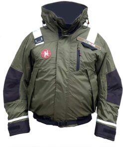 First Watch AB-1100 Flotation Bomber Jacket - Green - Small