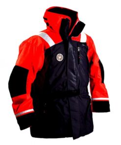 First Watch AC-1100 Flotation Coat - Hi-Vis Orange/Black - XXL