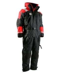 First Watch AS-1100 Flotation Suit - Red/Black - XXL