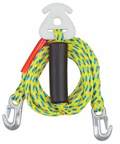 Full Throttle 12' Ski/Tube Tow Harness - Yellow/Blue