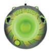 Full Throttle Hole Shot Towable Tube - 1 Rider - Green