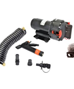 Johnson Pump 5.2 GPM Aqua Jet Washdown Pump Kit w/Hose - 24V