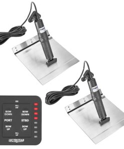 Lectrotab XKA Aluminum Alloy Trim Tab Kit w/One-Touch Control - 12 x 12