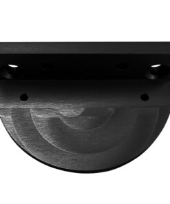 Lopolight Mounting Plate for X01 Series Vertical Sidelights - Black