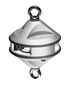 Lopolight Series 200-012 - Hoist Light - 2NM - White - Silver Housing