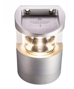 Lopolight Series 300-039 - Double Stacked Masthead Light - 5NM - Vertical Mount - White - Silver Housing