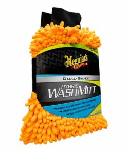 Meguiar's Hybrid Wash Mitt - Extremely Plush Microfiber Wash Mitt f/Gently Waxing While Washing