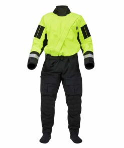 Mustang Sentinel™ Series Water Rescue Dry Suit - Fluorescent Yellow Green-Black - Large 2 Long
