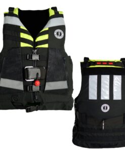 Mustang Swift Water Rescue Vest - Fluorescent Yellow/Green/Black - Universal