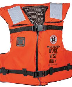 Mustang Type III/V Work Vest - Orange - Adult Universal