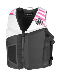 Mustang Young Adult REV Foam Vest - Grey/White/Pink - Universal