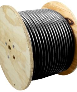 Pacer Black 1 AWG Battery Cable - 500'