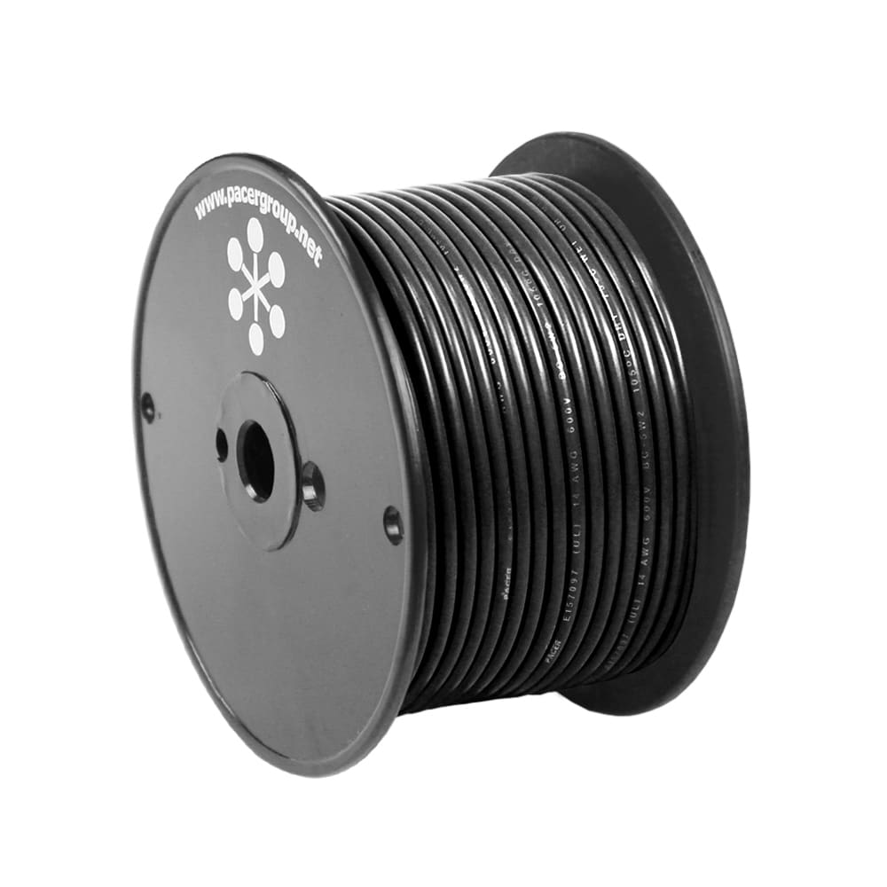 Pacer Black 10 AWG Primary Wire - 100'