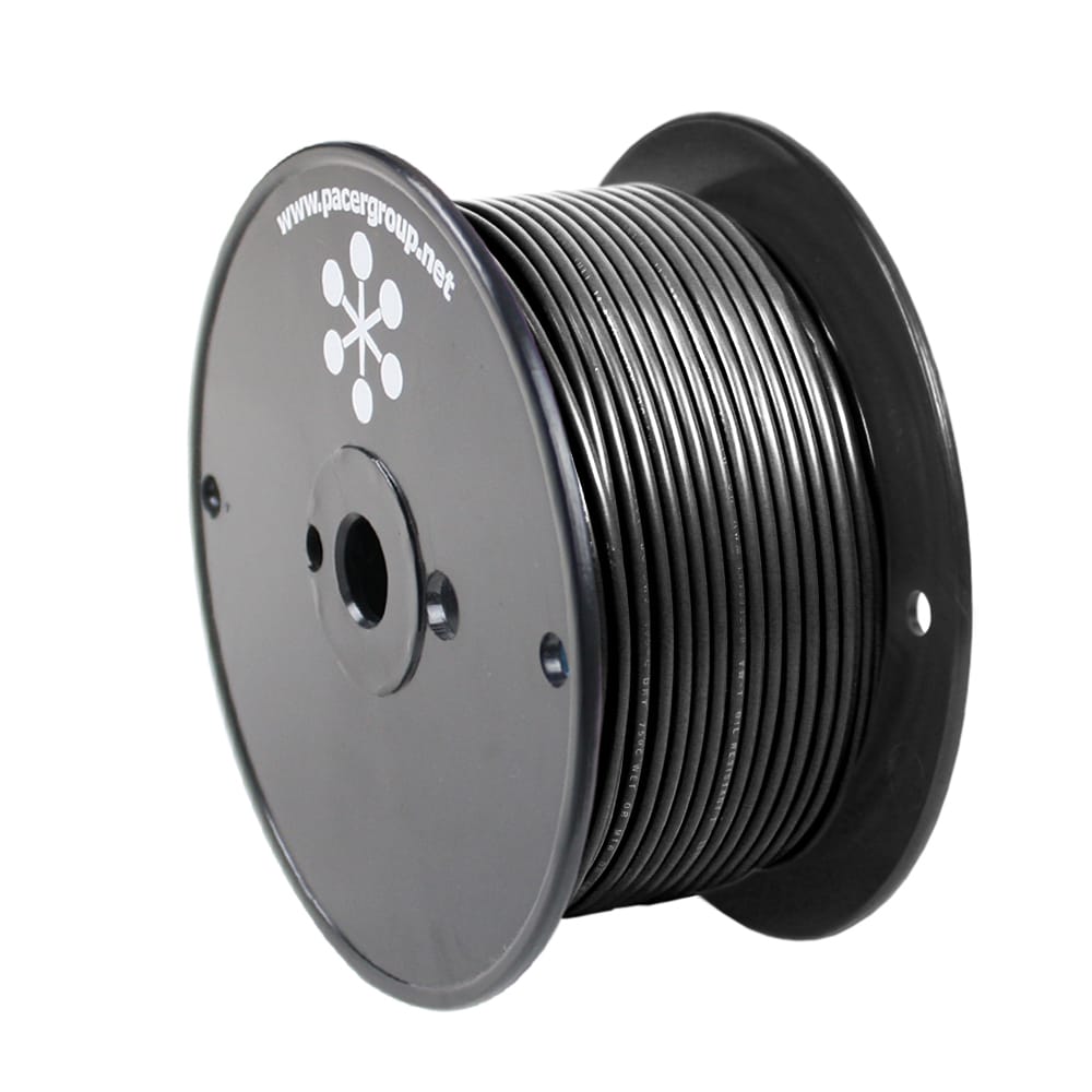 Pacer Black 10 AWG Primary Wire - 250'