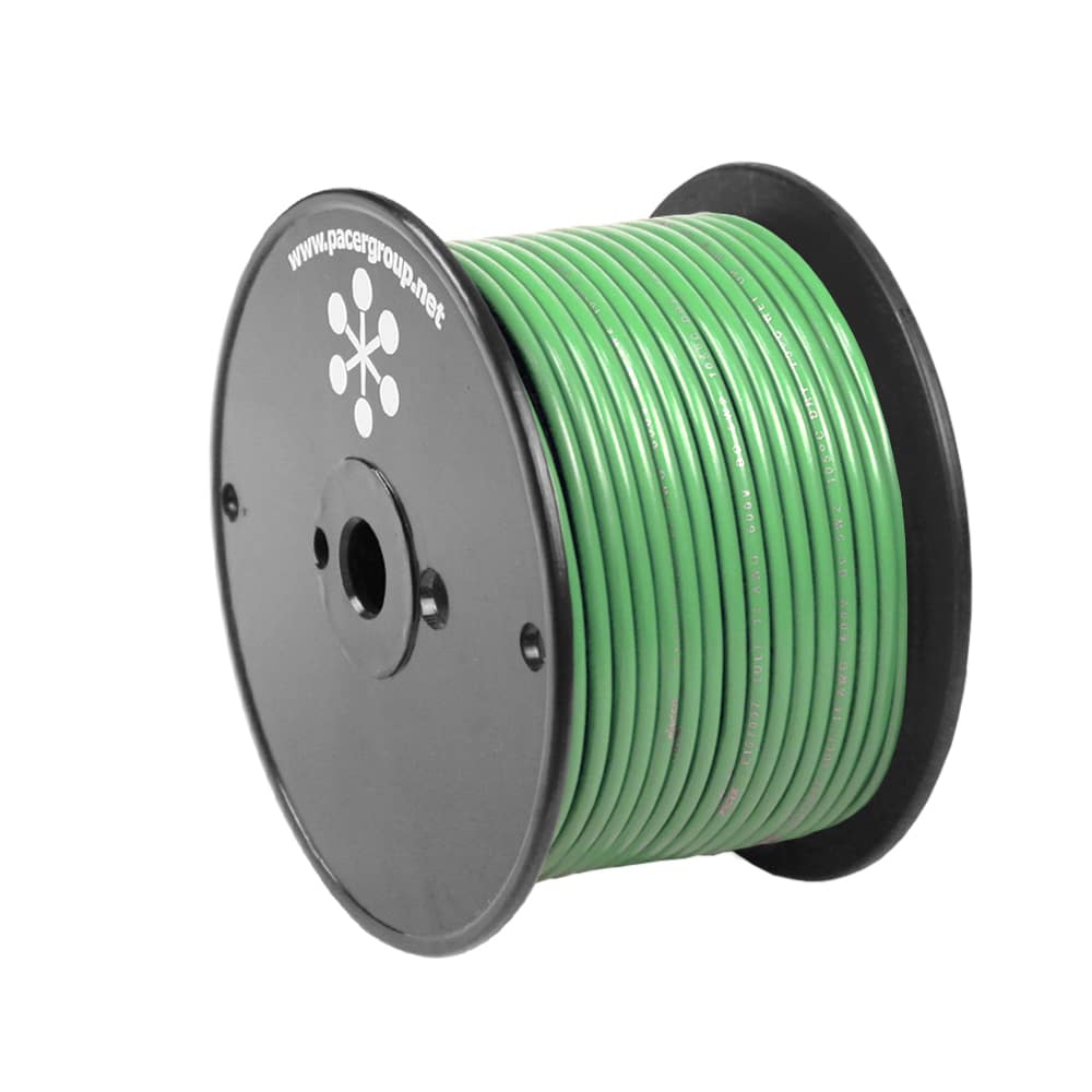 Pacer Light Green 14 AWG Primary Wire - 100'