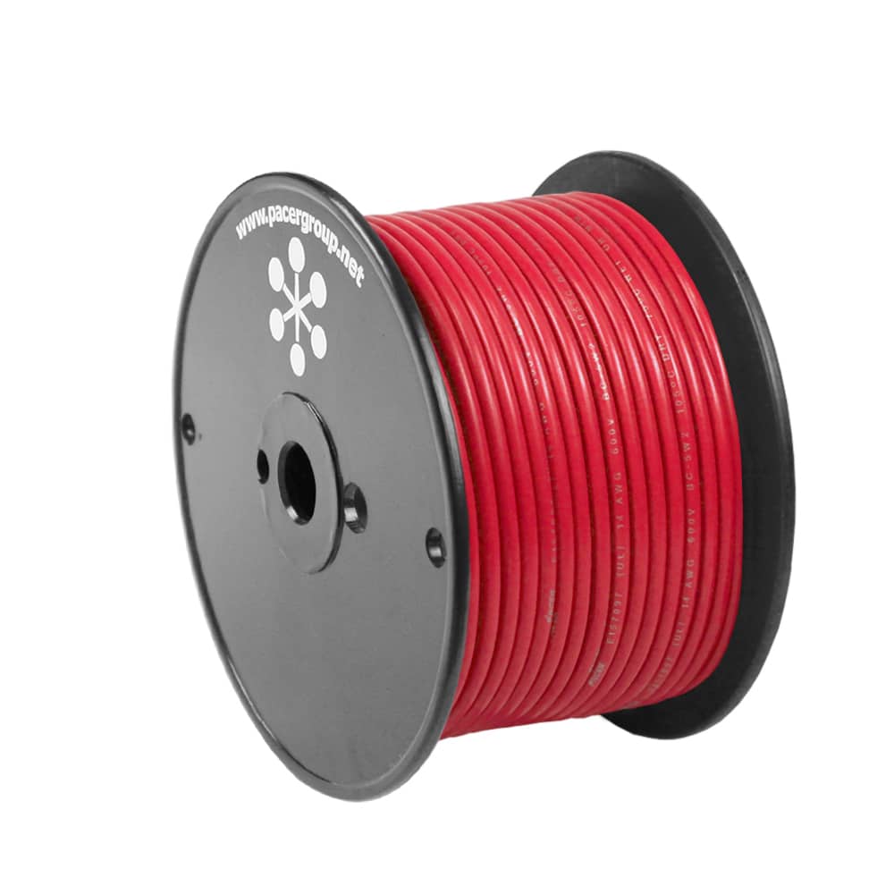 Pacer Red 10 AWG Primary Wire - 100'