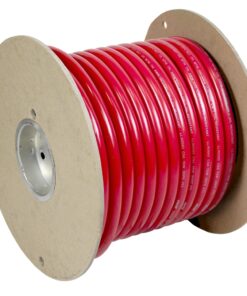 Pacer Red 4/0 AWG Battery Cable - 100'