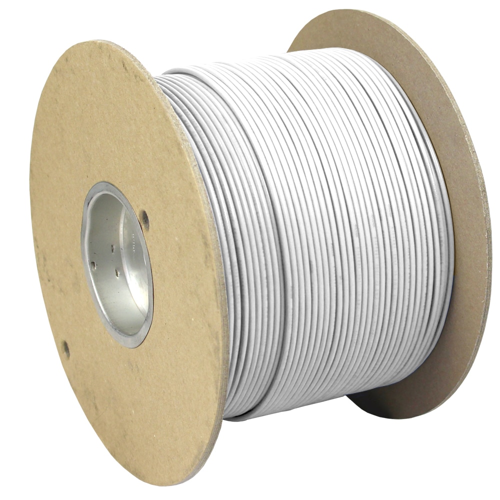 Pacer White 18 AWG Primary Wire - 1