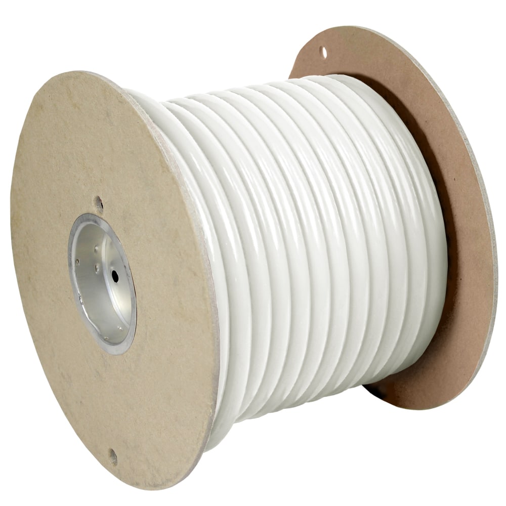 Pacer White 2 AWG Battery Cable - 100'