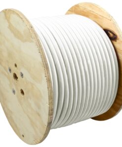 Pacer White 4 AWG Battery Cable - 500'