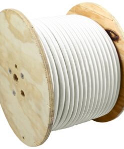 Pacer White 6 AWG Battery Cable - 500'