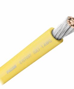 Pacer Yellow 1 AWG Battery Cable - Sold By The Foot