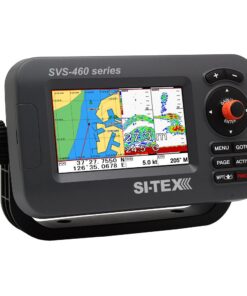 SI-TEX SVS-460CE Chartplotter - 4.3" Color Screen w/Internal & External GPS Antennas & Navionics+ Flexible Coverage