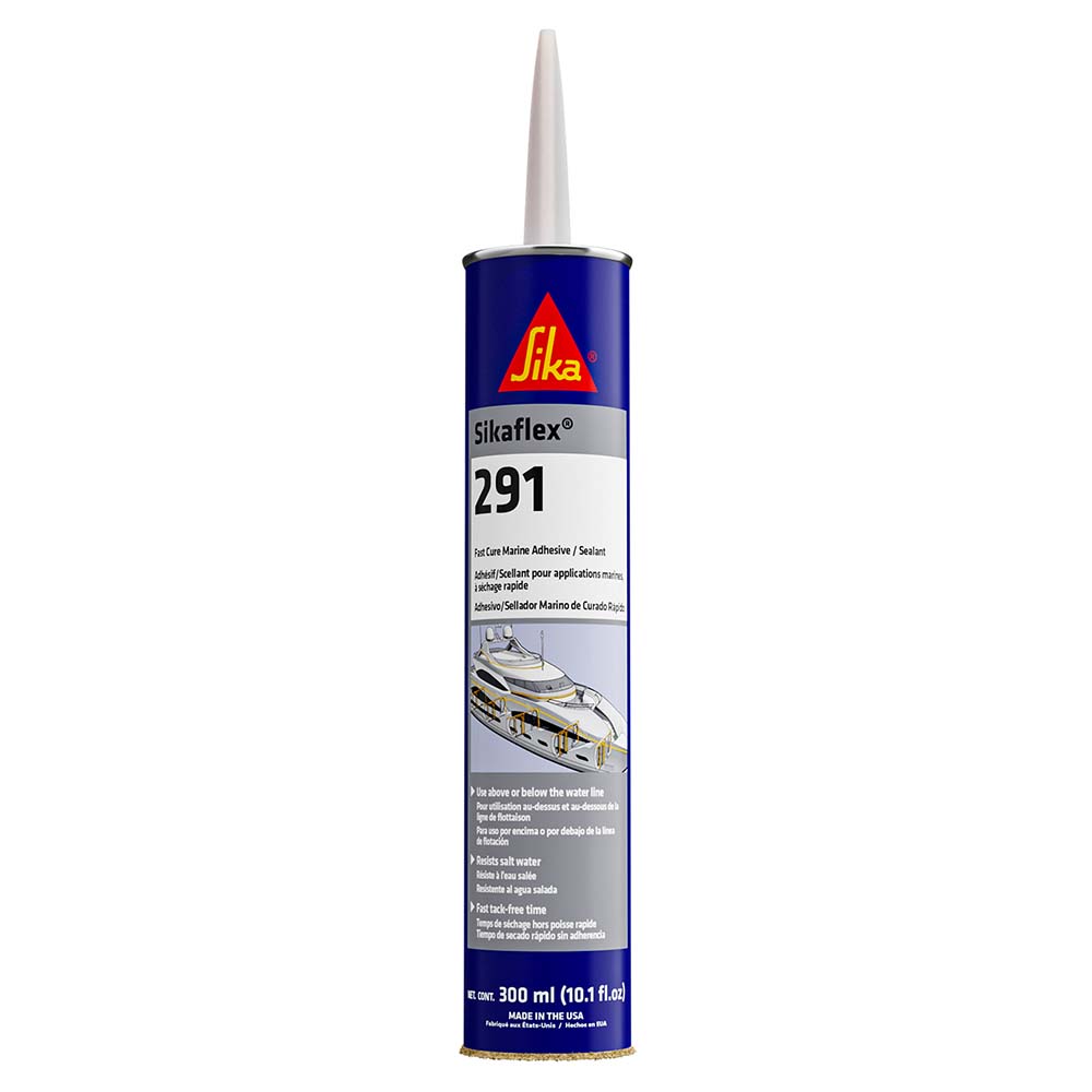 Sika Sikaflex® 291 Fast Cure Adhesive & Sealant 10.3oz(300ml) Cartridge - White