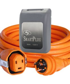 SmartPlug 30 AMP SmartPlug/Twist Type Cordset w/Grey Inlet Cover- 50'