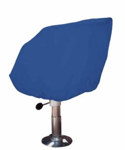 Taylor Made Helm/Bucket/Fixed Back Boat Seat Cover - Rip/Stop Polyester Navy