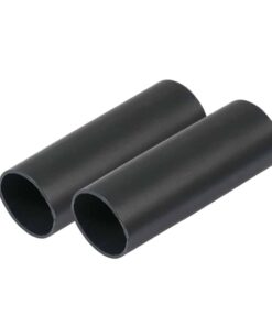 Ancor Battery Cable Adhesive Lined Heavy Wall Battery Cable Tubing (BCT) - 1" x 3" - Black - 2 Pieces