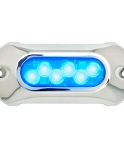 Attwood Light Armor Underwater LED Light - 6 LEDs - Blue