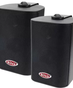 Boss Audio 4" MR4.3B Box Speakers - Black - 200W