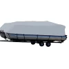 Carver Sun-DURA® Styled-to-Fit Boat Cover f/19.5' Pontoons w/Bimini Top & Rails - Grey