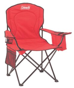 Coleman Cooler Quad Chair - Red