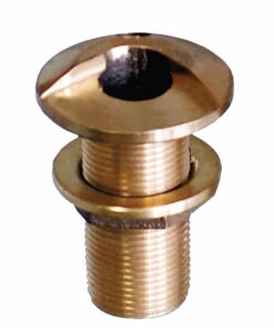 GROCO 1-1/4" Bronze High Speed Thru-Hull Fitting w/Nut