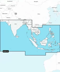 Garmin Navionics+ NSAE010L - Indian Ocean & South China Sea - Marine Chart