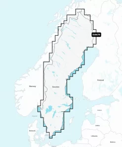 Garmin Navionics+ NSEU067R - Sweden Lakes & Rivers - Marine Chart