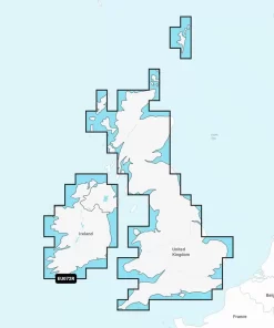 Garmin Navionics+ NSEU072R - U.K. & Ireland Lakes & Rivers - Marine Chart