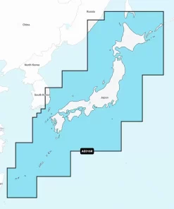 Garmin Navionics Vision+ NVAE016R - Japan - Lakes and Coast - Marine Chart