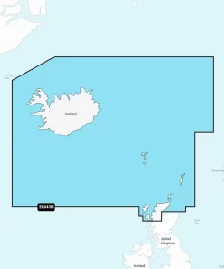 Garmin Navionics Vision+ NVEU043R - Iceland to Orkney - Marine Chart