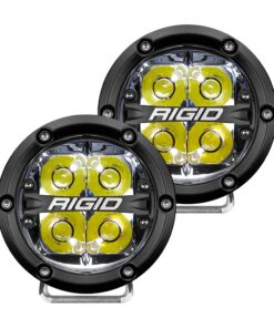 RIGID Industries 360-Series 4" LED Off-Road Spot Beam w/White Backlight - Black Housing