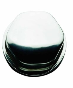 Schmitt Marine Faux Center Nut - Stainless Steel - 1/2" and 5/8" M12 Base Included f/Cast Steering Wheels