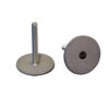 Weld Mount Stainless Steel Stud 1.25" Base 10 x 24 Threads 1.00" Tall - 15 Quantity
