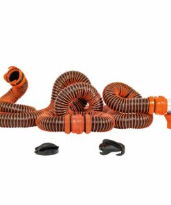 Camco RhinoEXTREME 20' Sewer Hose Kit w/4 In 1 Elbow Caps