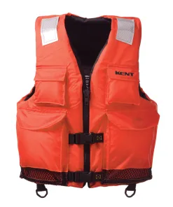 Kent Elite Dual-Sized Commercial Vest - 4XL/7XL - Orange