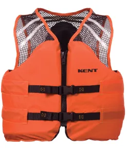 Kent Mesh Classic Commercial Vest - Small - Orange