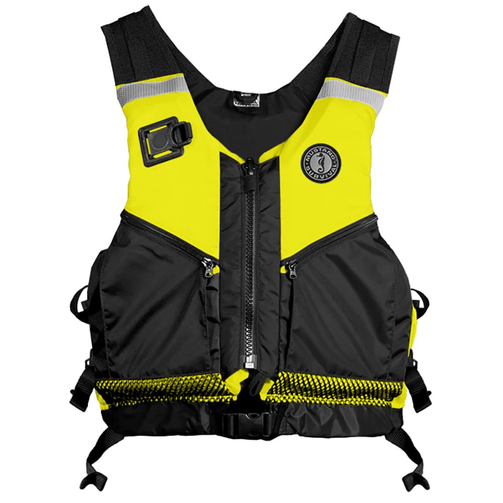 Mustang Operations Support Water Rescue Vest - Fluorescent Yellow/Green/Black - XL/XXL