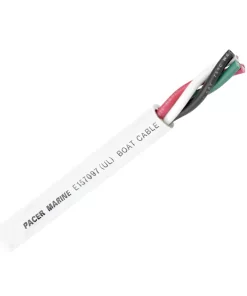 Pacer Round 4 Conductor Cable - 500' - 14/4 AWG - Black