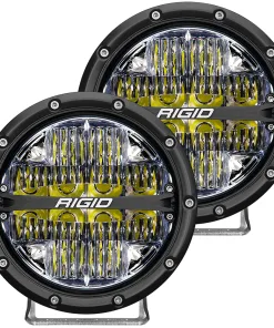 RIGID Industries 360-Series 6" LED Off-Road Fog Light Drive Beam w/White Backlight - Black Housing